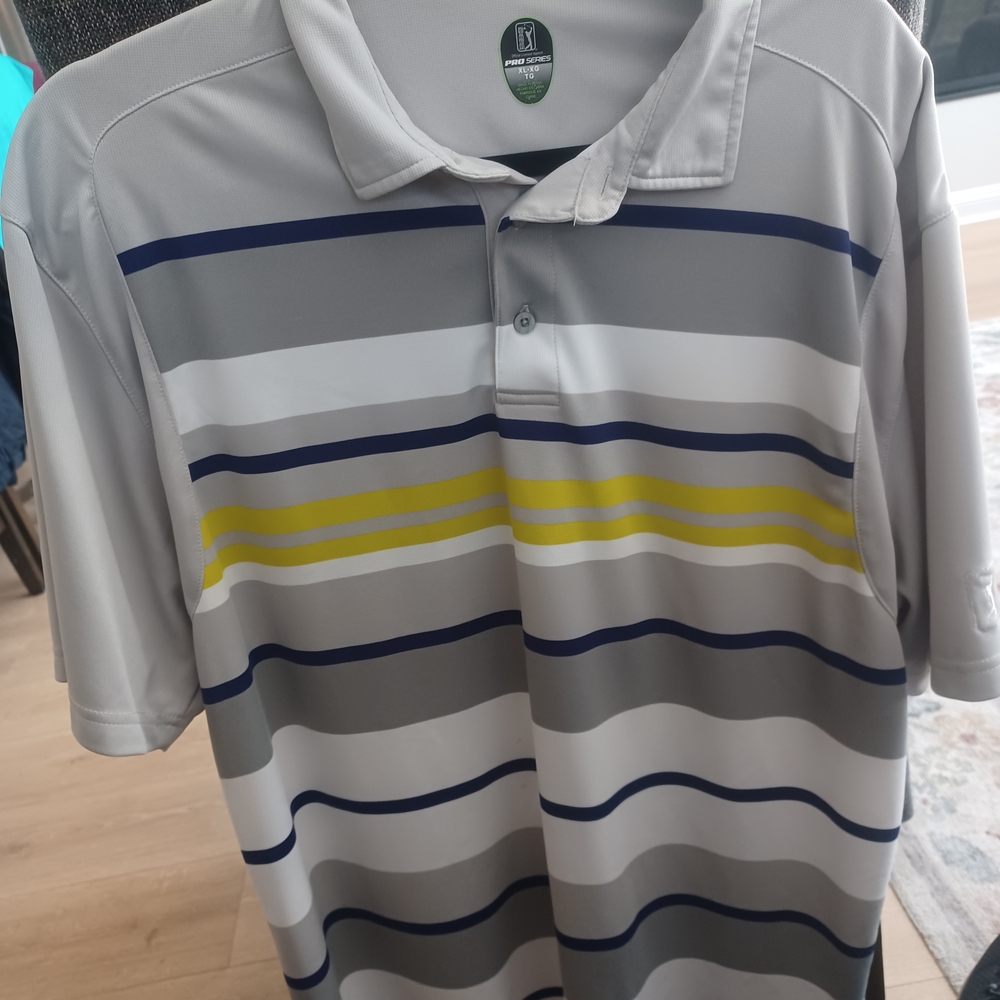 PGA Tour Pro Series Polo in White